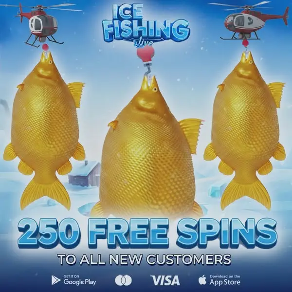 Кадр рекламы Ice Fishing Big Win