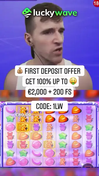 Кадр рекламы LuckyWave