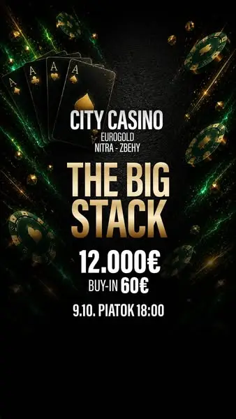 Кадр рекламы City Casino Eurogold Nitra - Zbehy