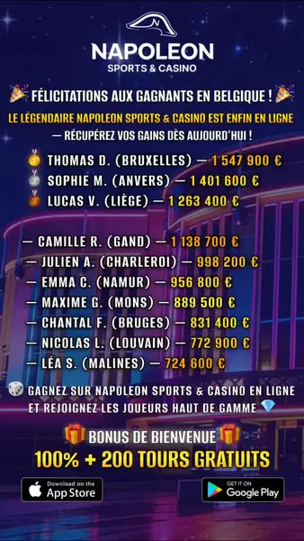 Кадр рекламы Casino Napoleon