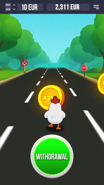 Кадр рекламы Chicken Road 2