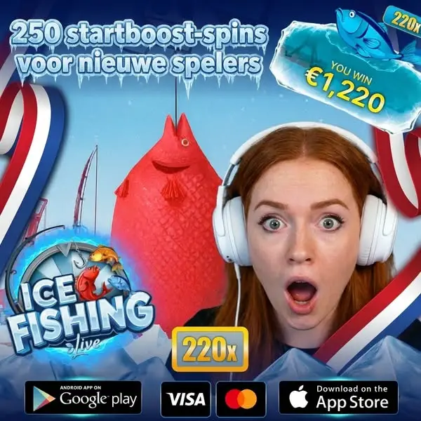 Кадр рекламы Ice Fishing