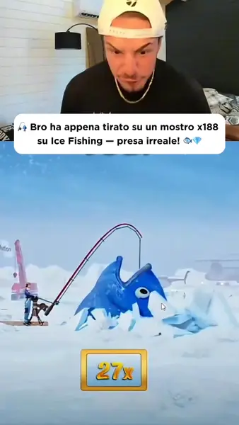 Кадр рекламы Ice Fishing Online