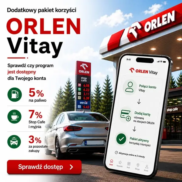 Кадр рекламы Program ORLEN Vitay