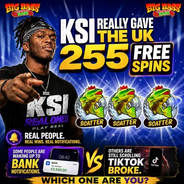 Кадр рекламы KSI: Lucky Wheel
