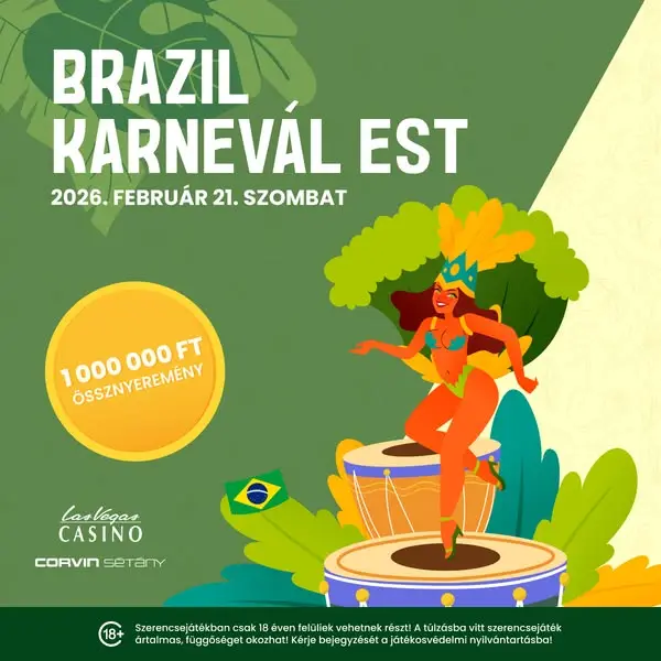 Кадр рекламы Las Vegas Casino Corvin sétány
