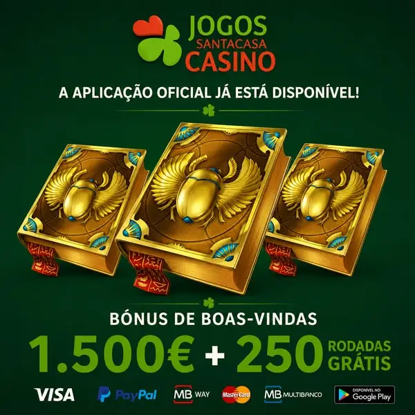 Кадр рекламы Jogos Santa Casa Casino