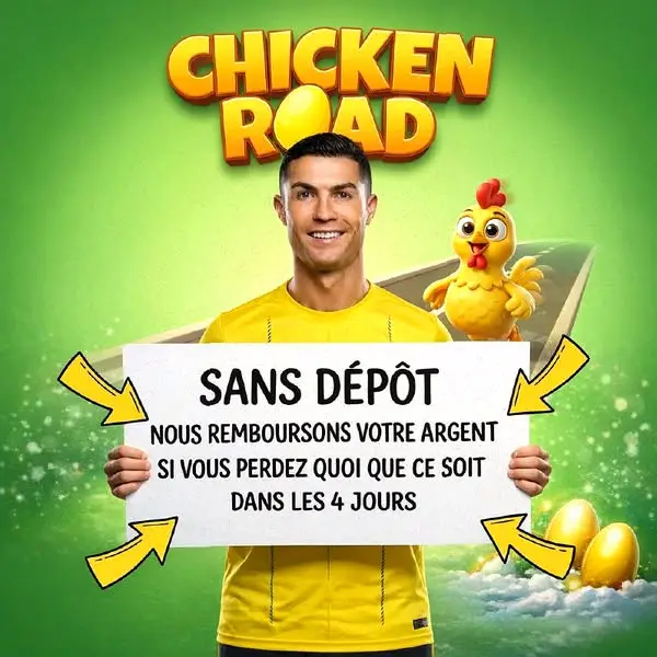 Кадр рекламы Chicken Road