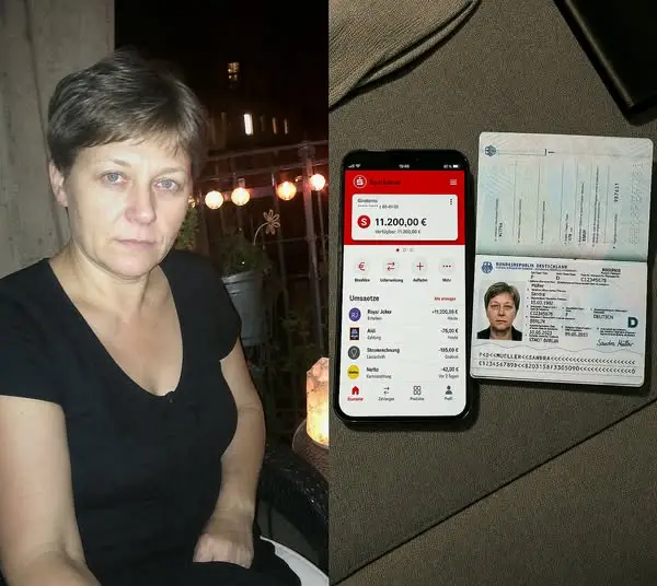 Кадр рекламы Sandra Müller