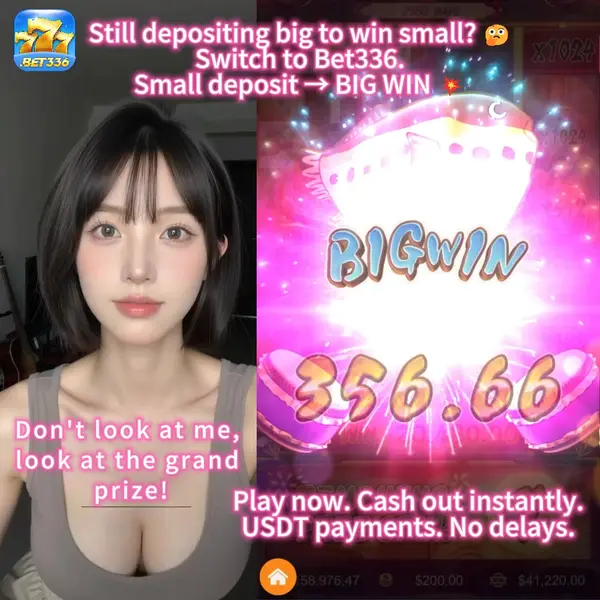 Кадр рекламы Bet336 Play for bigwin