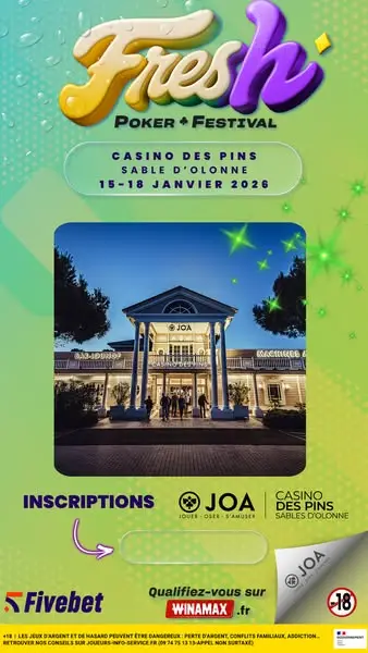 Кадр рекламы Casino JOA des Pins - Les Sables d'Olonne