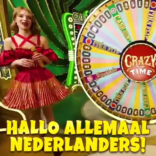 Кадр рекламы Crazy Time online