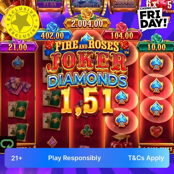 Кадр рекламы CasinoFriday.net