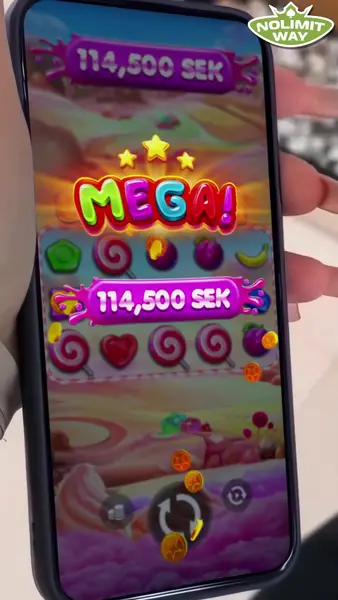 Кадр рекламы Sweet Bonanza