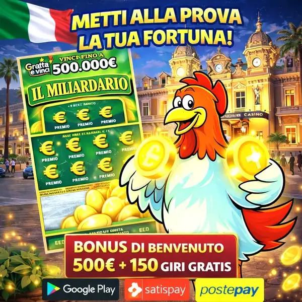 Кадр рекламы Super Enalotto Casinò