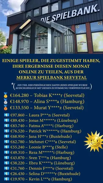 Кадр рекламы Merkur Spielbanken