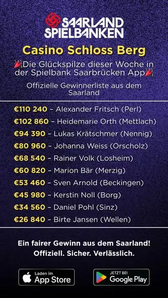 Кадр рекламы Spielbank Deutschland