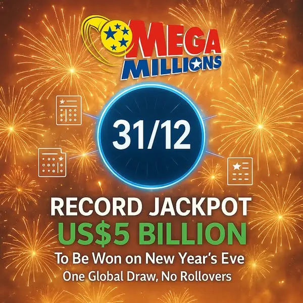 Кадр рекламы Mega Lottery USA