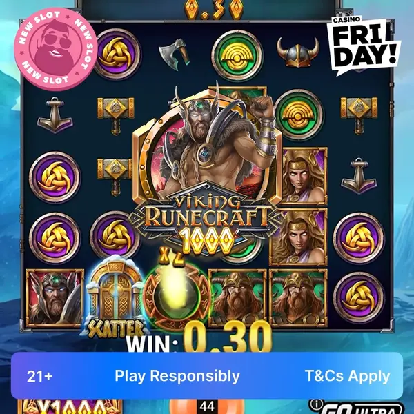 Кадр рекламы CasinoFriday.net