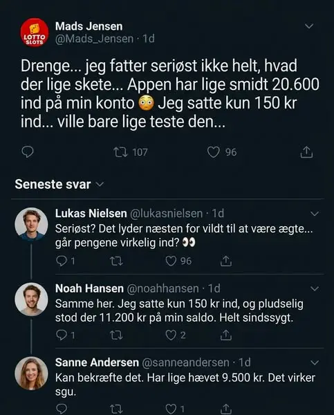 Кадр рекламы Lot Wins