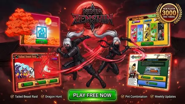 Кадр рекламы Ninja Zenshin