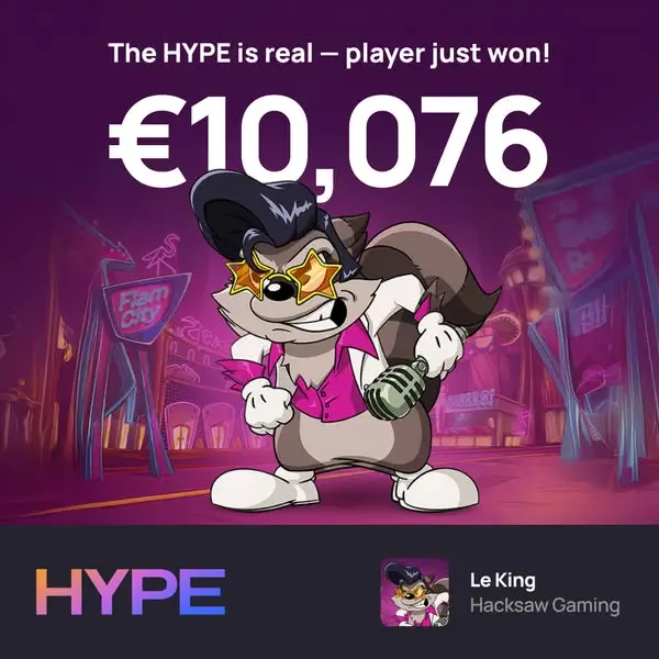 Кадр рекламы Hypekasino