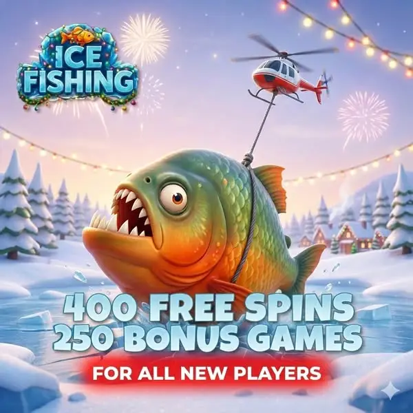 Кадр рекламы Ice Fishing Big Win