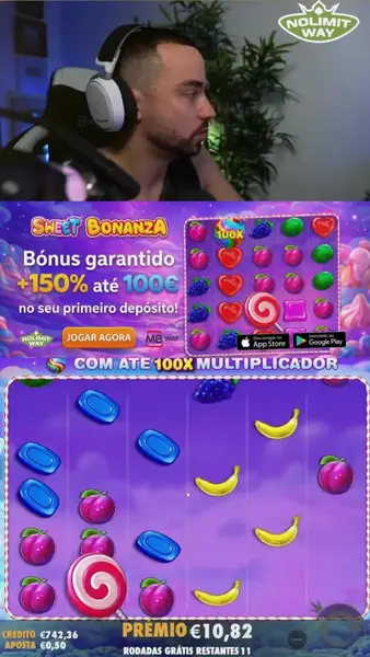 Кадр рекламы Sweet Bonanza