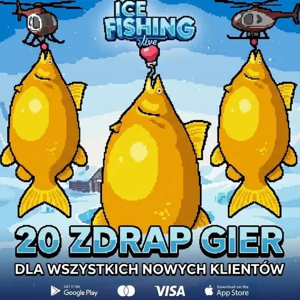 Кадр рекламы Ice Fishing