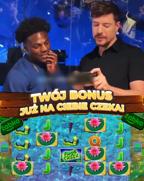 Кадр рекламы Żabka Play