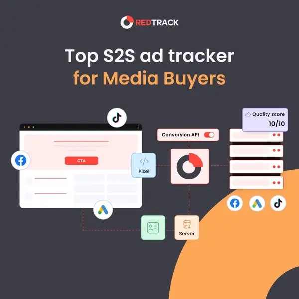 Кадр рекламы RedTrack.io