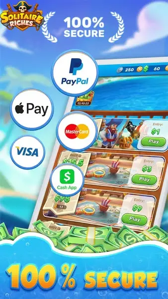 Кадр рекламы Solitaire Master - Card Game
