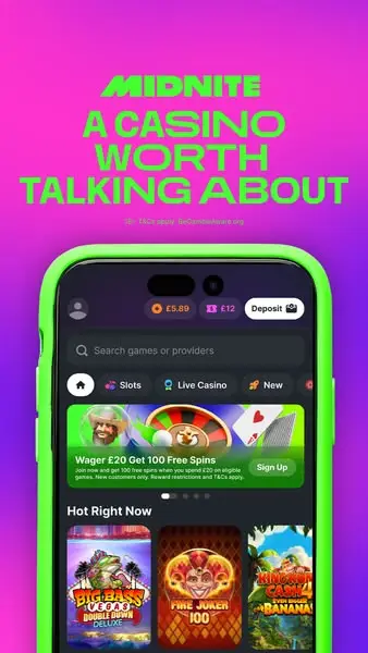 Кадр рекламы Midnite Bet