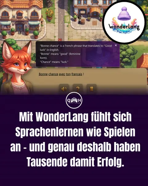 Кадр рекламы WonderLang