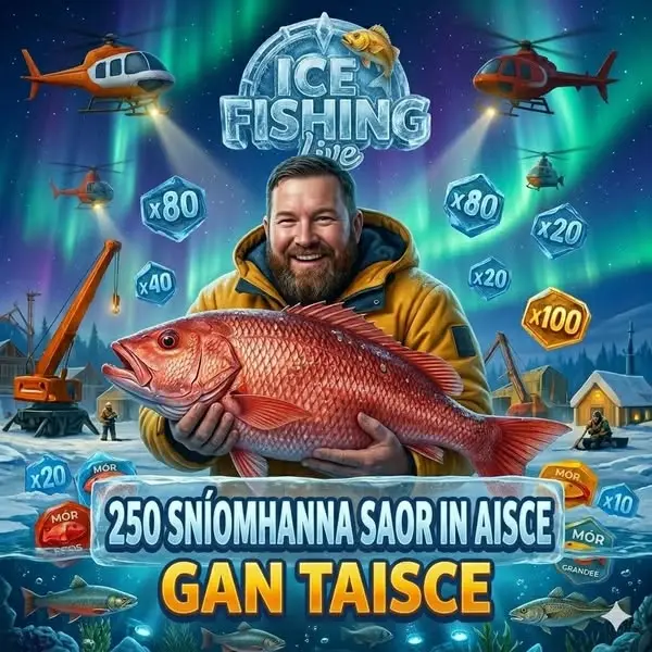 Кадр рекламы Ice Fishing Legends