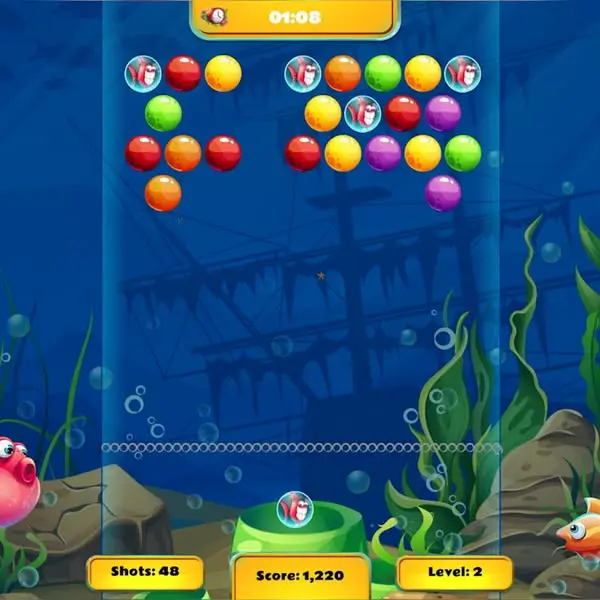 Кадр рекламы Play Bubbles