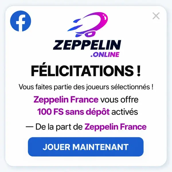 Кадр рекламы Zeppelin France