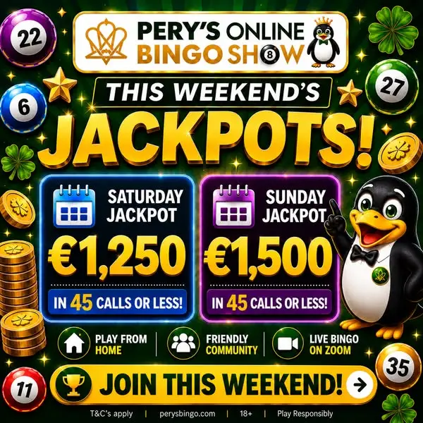 Кадр рекламы Pery's Bingo