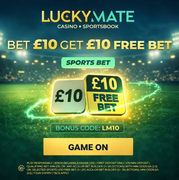 Кадр рекламы LuckyMate