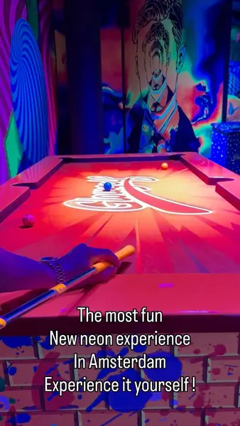 Кадр рекламы GlowGolf Amsterdam Sloterdijk