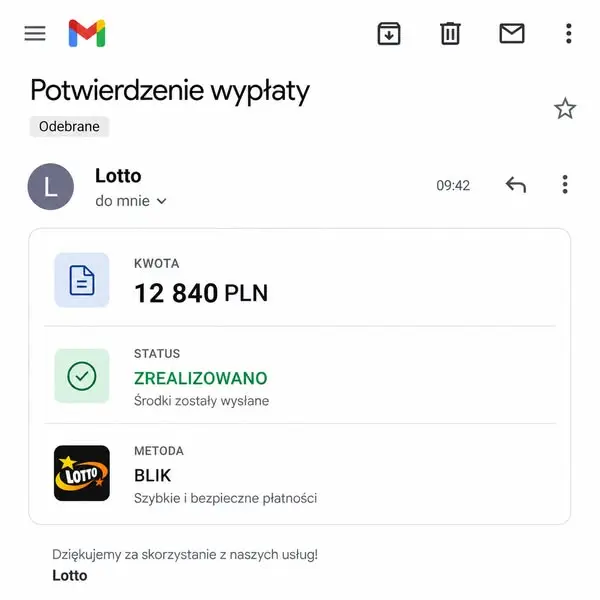 Кадр рекламы Lotto Online