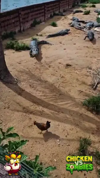Кадр рекламы Chiken Road