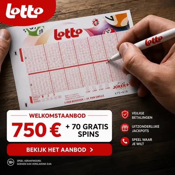 Кадр рекламы Loterie Nationale Belgique