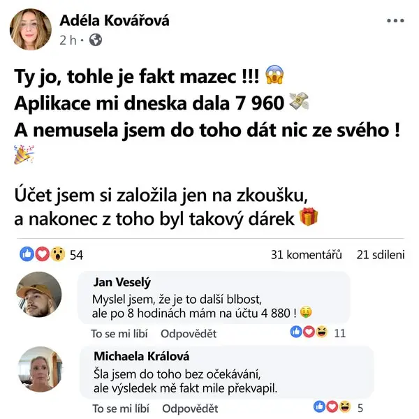 Кадр рекламы Marta Tomanová