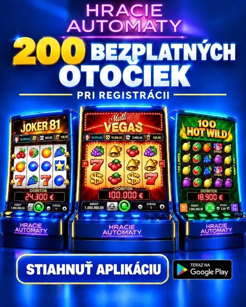 Кадр рекламы Hracie Automaty