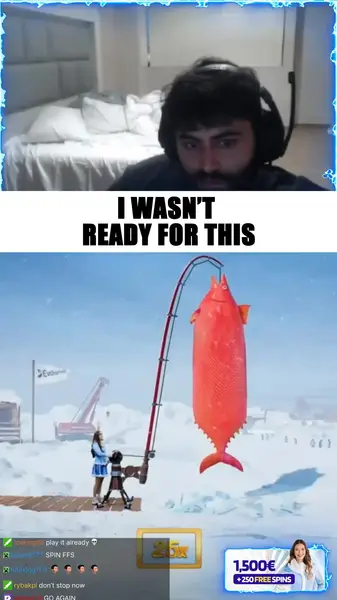 Кадр рекламы Ice Fishing