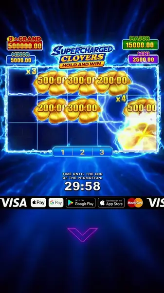 Кадр рекламы Hold and Win