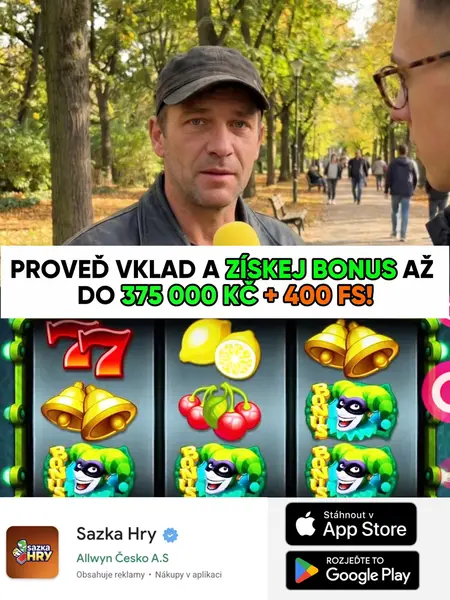 Кадр рекламы České Hry