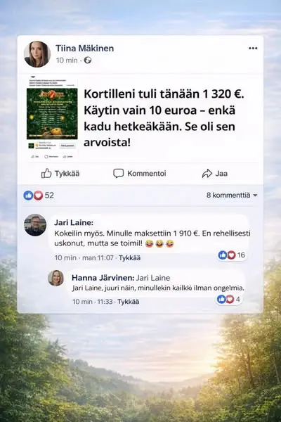 Кадр рекламы Kulta Slotit