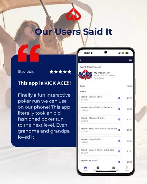 Кадр рекламы Aces Poker Run App